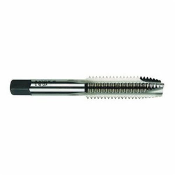 Morse Spiral Point Tap, Series 2015, Imperial, GroundUNC, 5811, Plug Chamfer, 3 Flutes, HSS, Bright, 1 34263